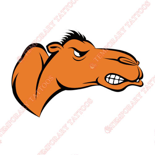 Campbell Fighting Camels Customize Temporary Tattoos Stickers NO.4093